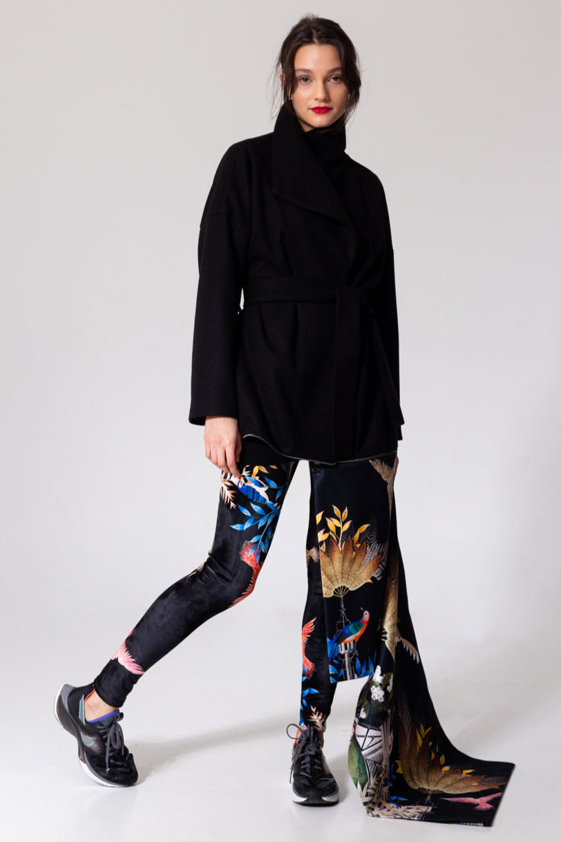 soft velvet leggings