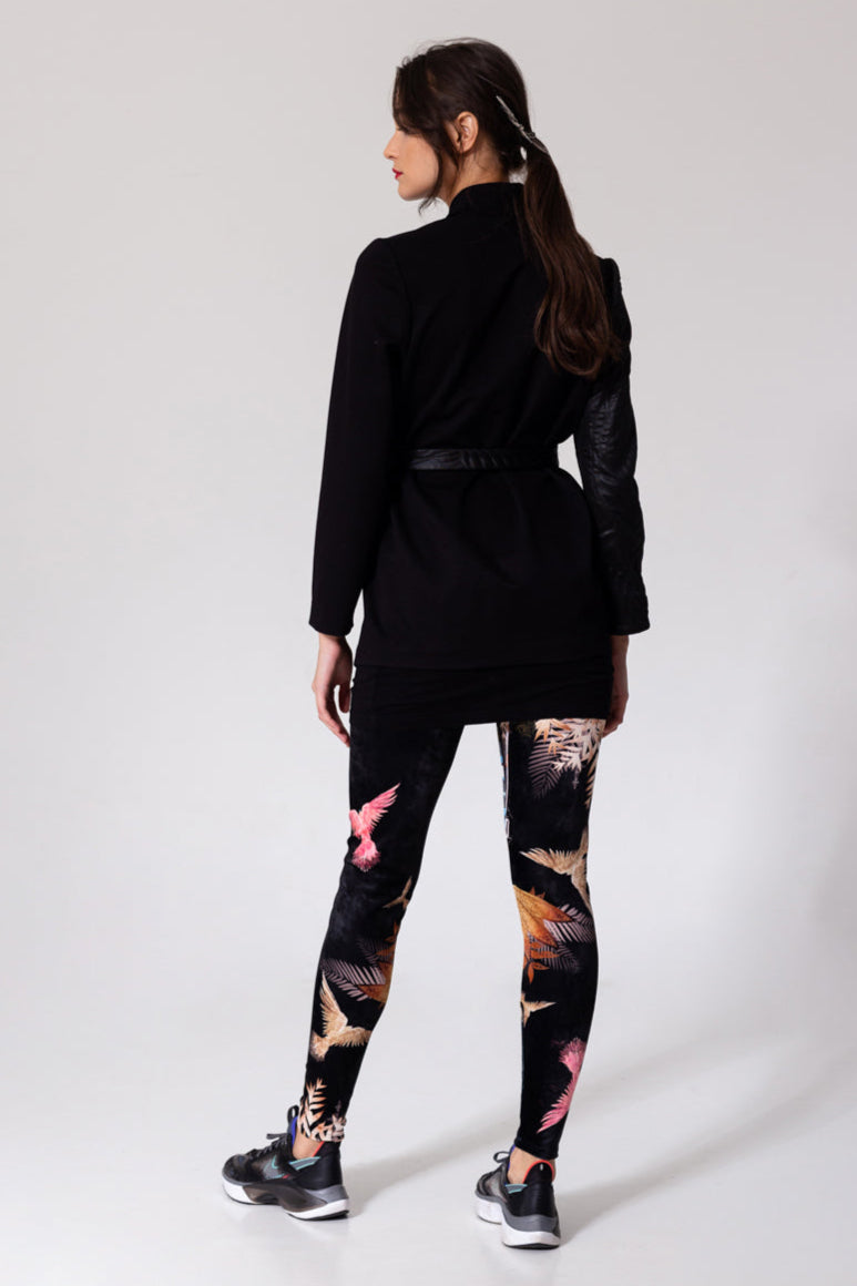 easy to wear soft velvet leggings