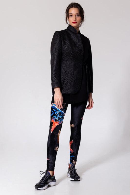 soft velvet leggings