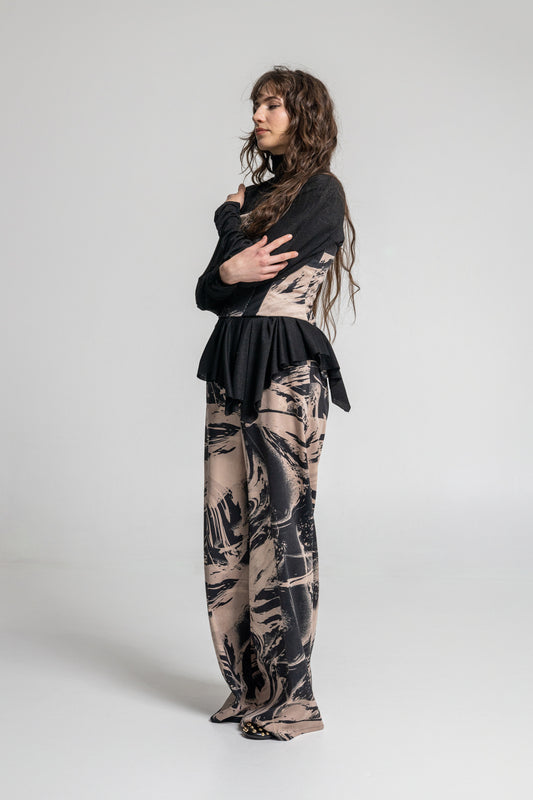 Amber High Waisted Palazzo Pants