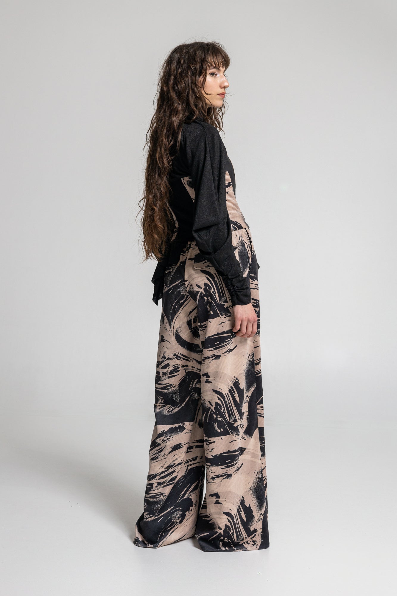 Amber High Waisted Palazzo Pants