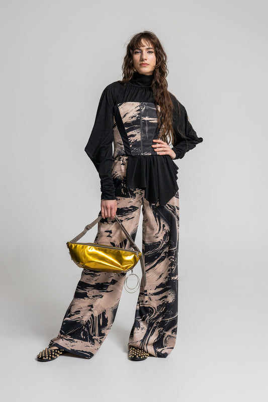 Amber High Waisted Palazzo Pants
