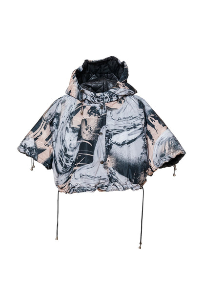 Angel Hooded Cropped Jacket Artista Budapest