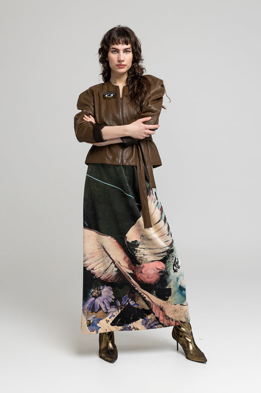 easy elastic maxi skirt artista budapest