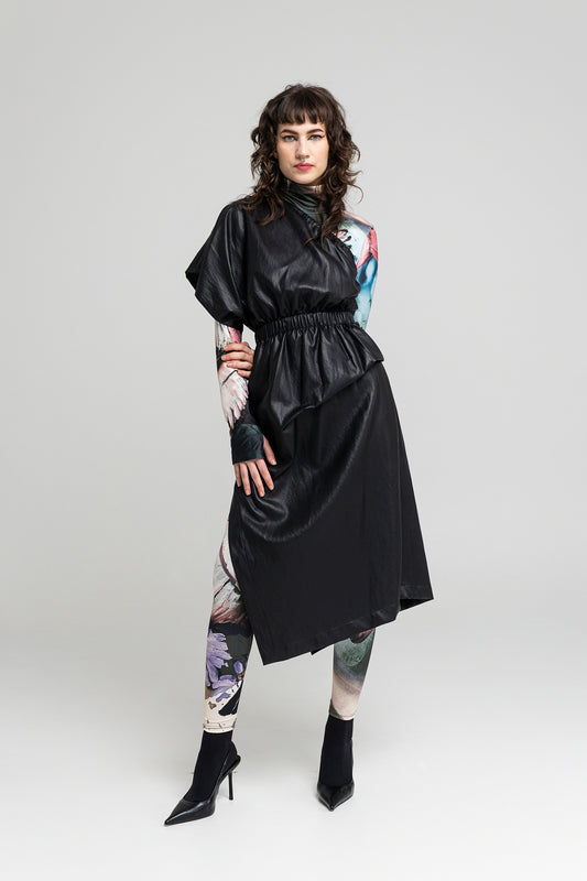 Angie Printed Elastic Leggings