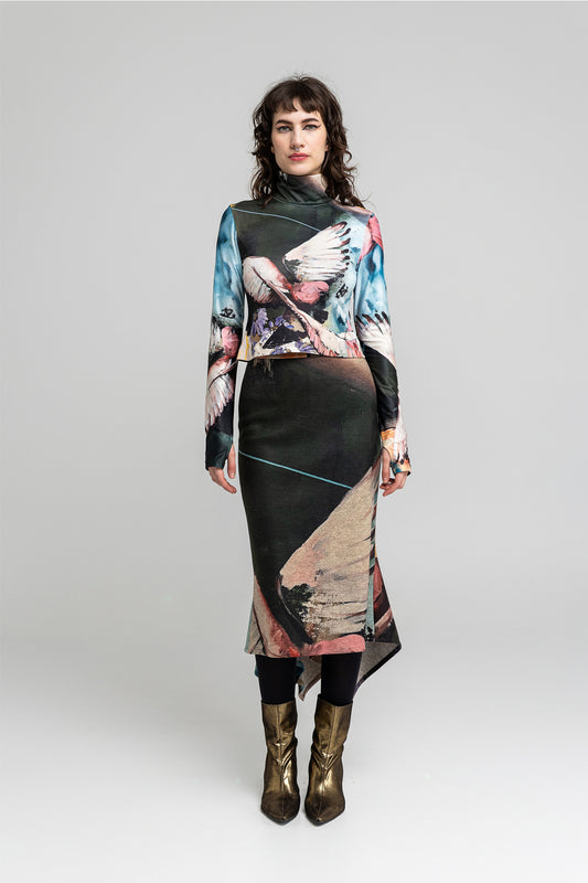 Angie Thumbhole Cuff Turtleneck