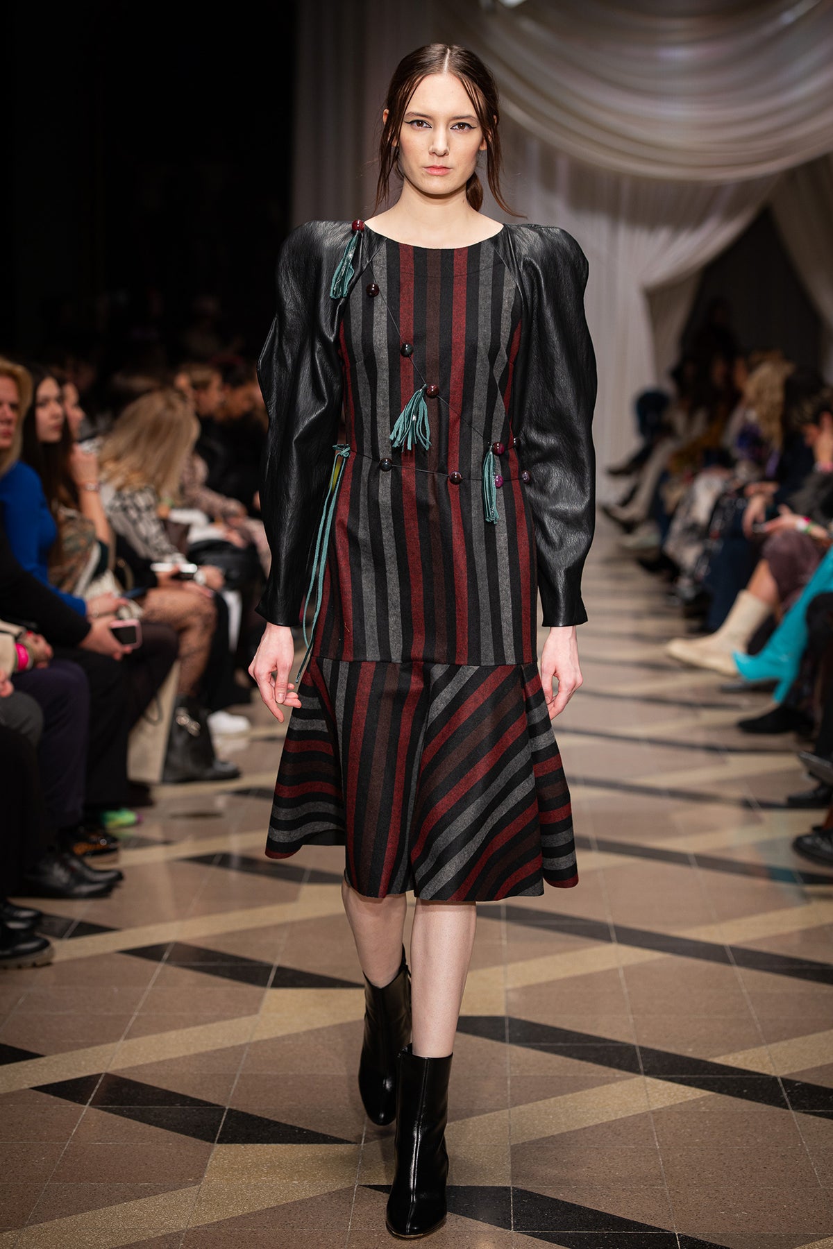 Aurea Striped Midi Dress at BCEFWAW26 Artista Budapest