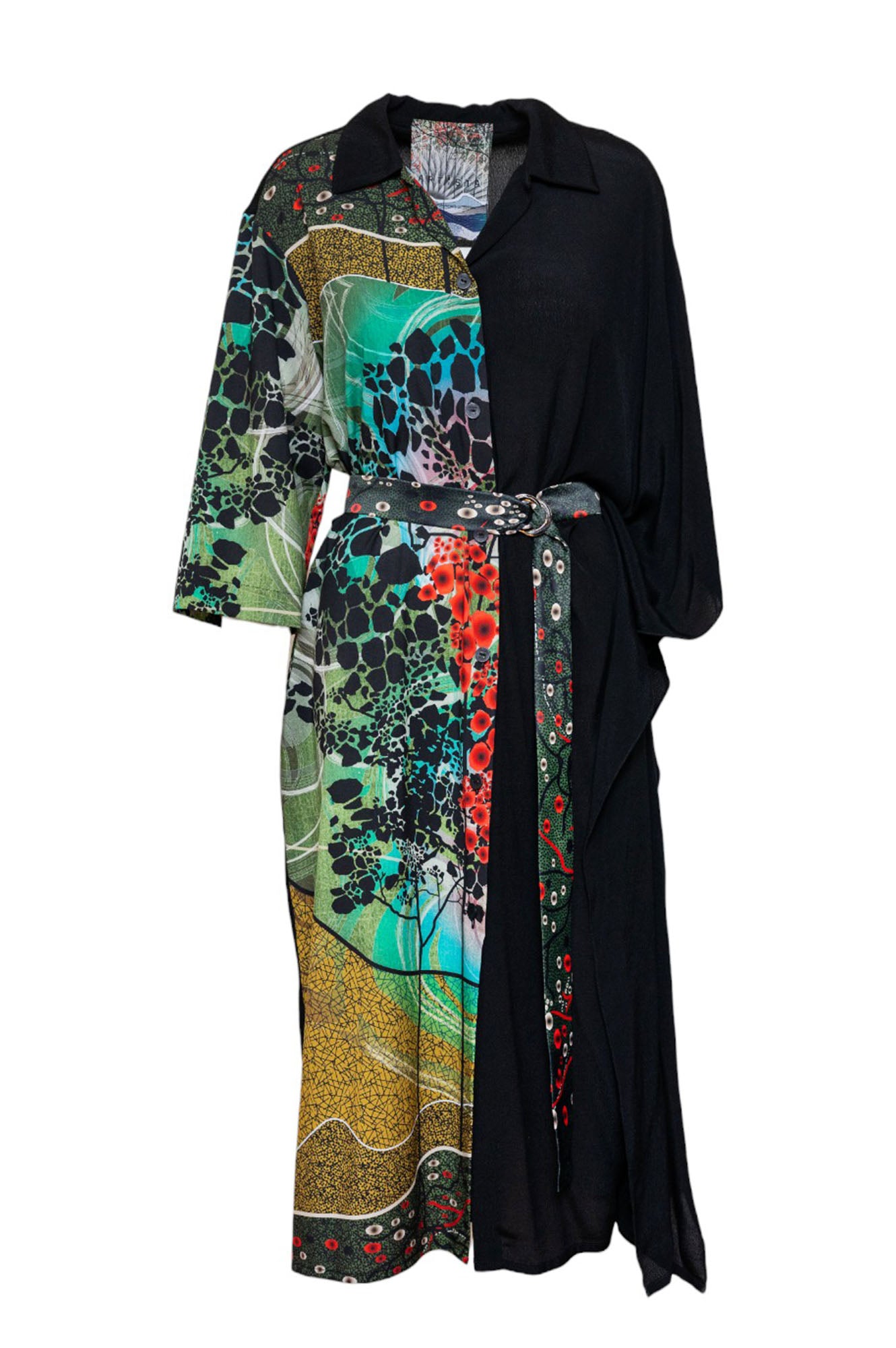 Balance Jin asymmetric shirt dress artista budapest