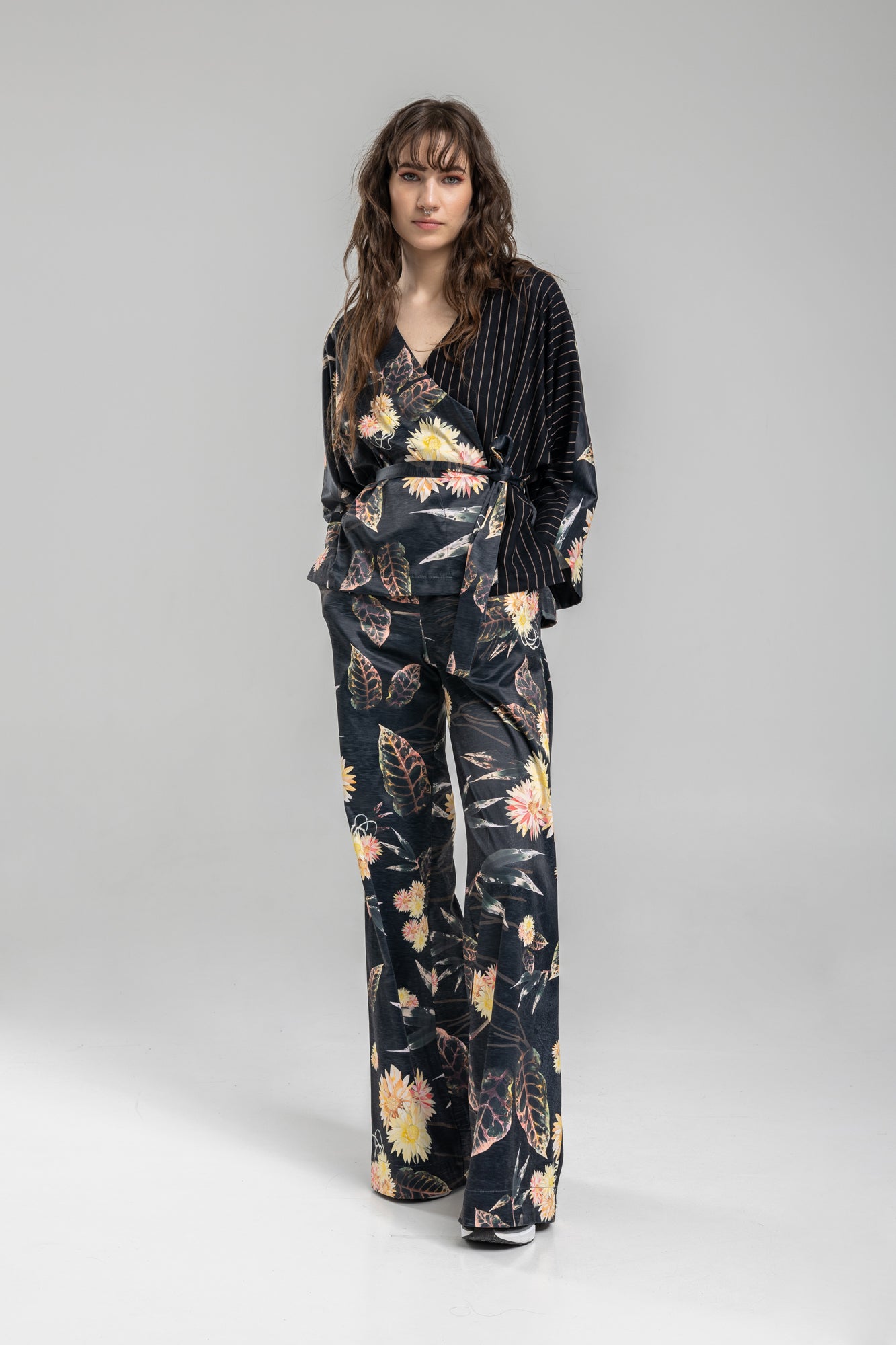 Wide Leg Palazzo PAnts with elastic waist