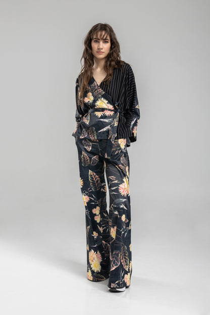 Wide Leg Palazzo PAnts with elastic waist