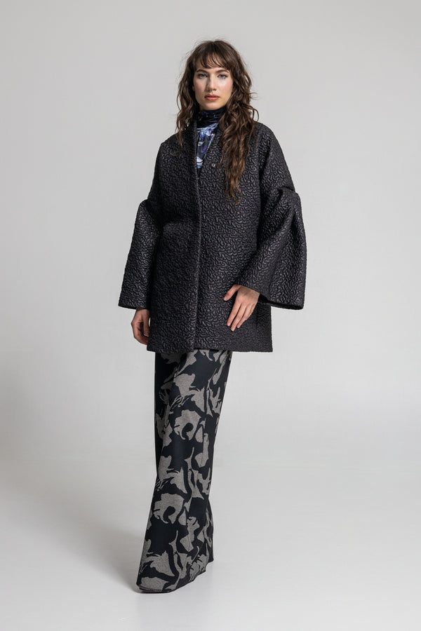 asia inspired quilted jacket from lightweight waterresistant fabric