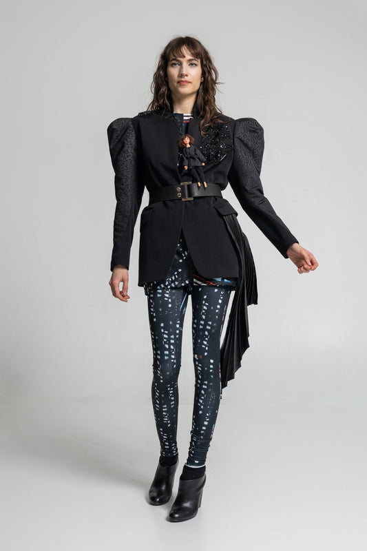 Bright Printed Elastic Leggings