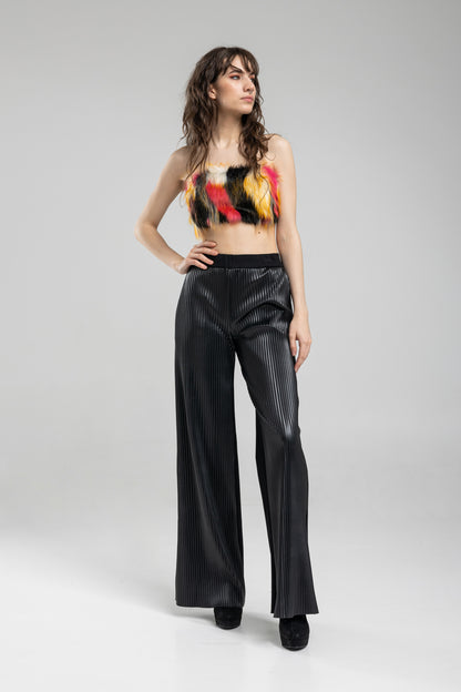 faux fur top