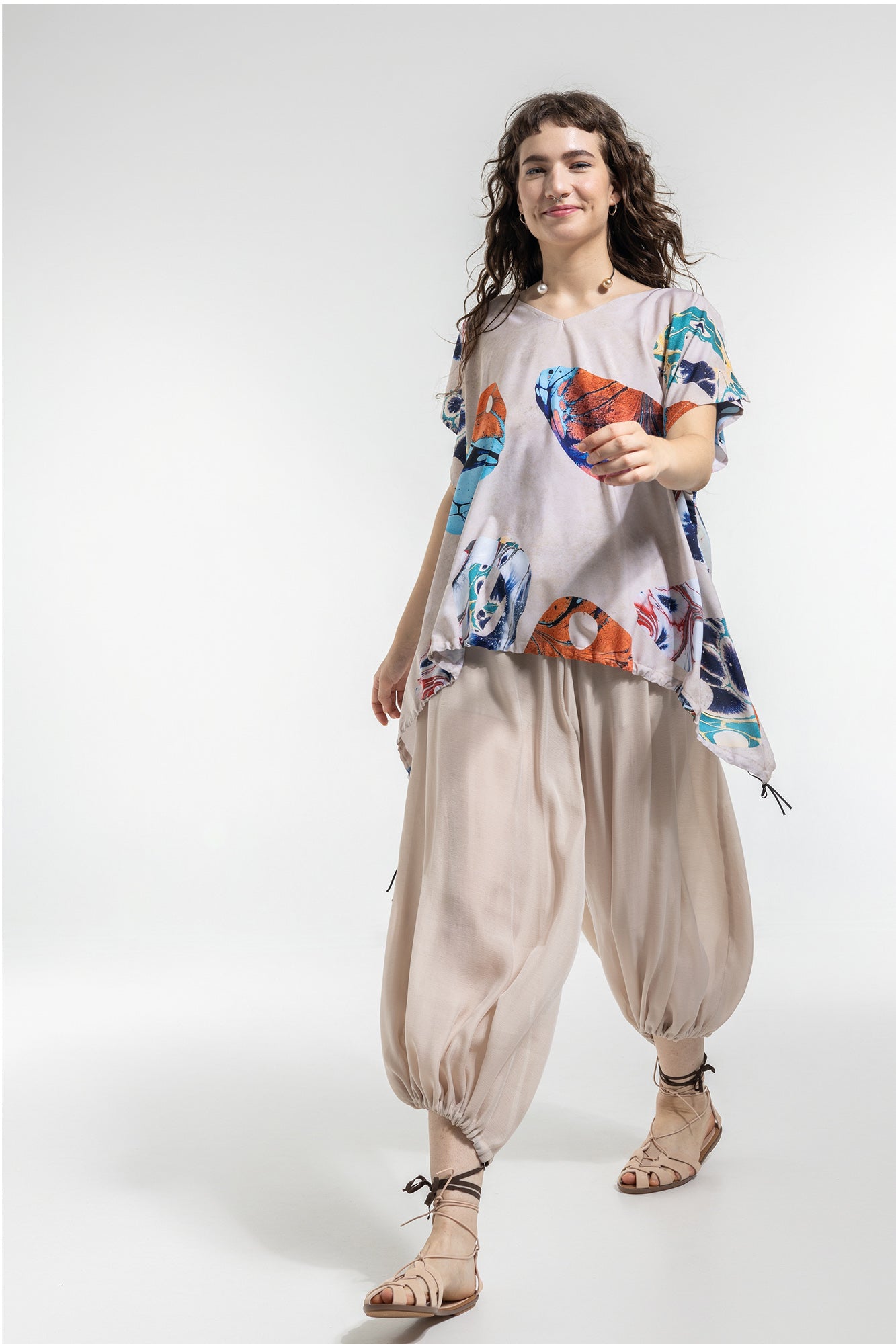 oversized bubble top