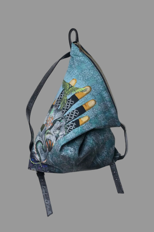 FORTUNE printed Delta Backpack