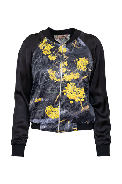 Diana zipped bomber jacket artista budapest