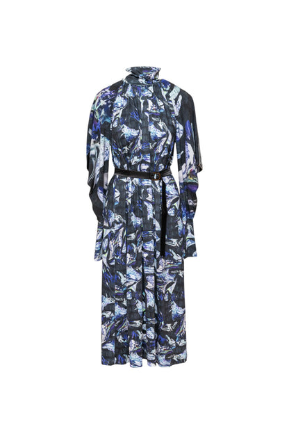 Dark Crystal Turtleneck Midi Dress Artista Budapest