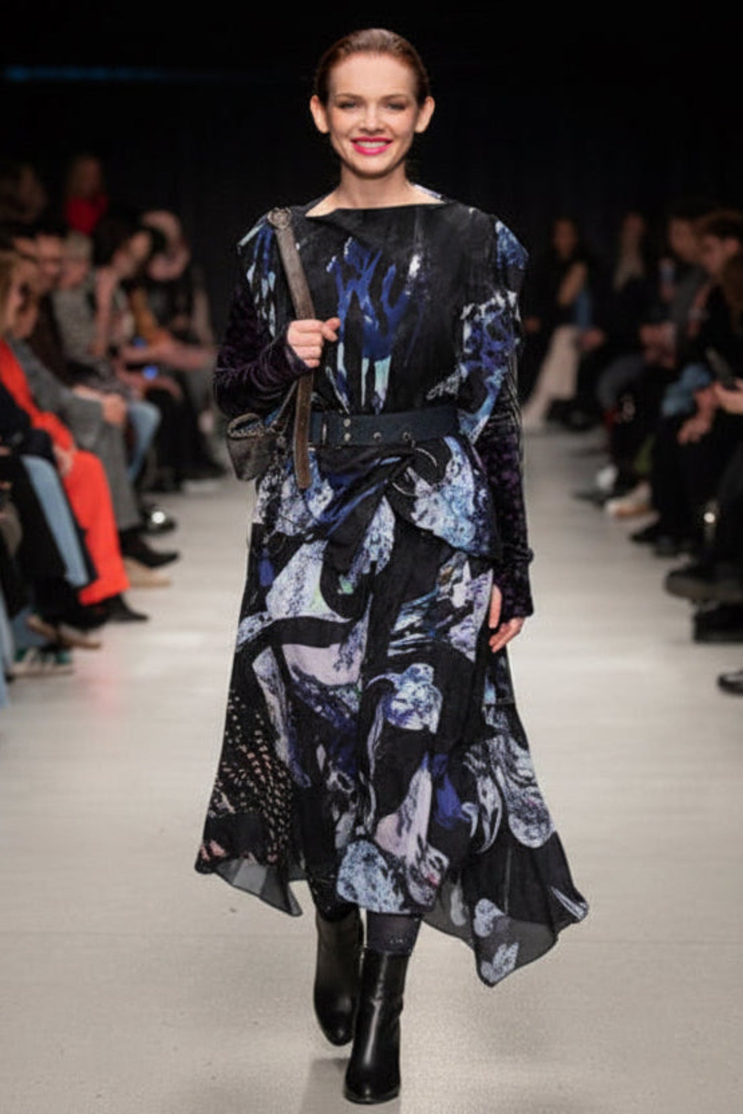 Dark Shell Asymmetric Maxi Dress - ARTISTA Maxi Dress ArtistaBudapest Dark Shell Asymmetric Maxi Dress - ARTISTA Maxi Dress ArtistaBudapest