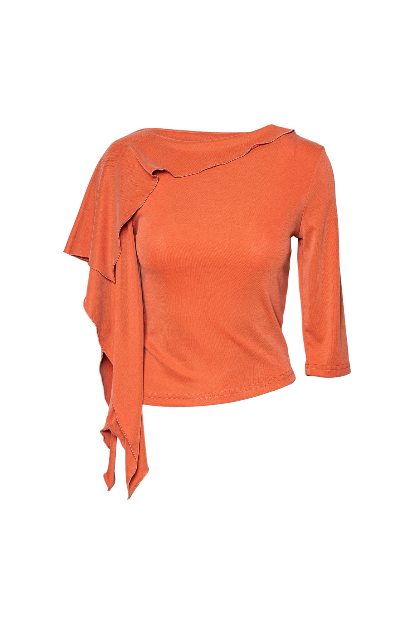terracotta coloured essential top 