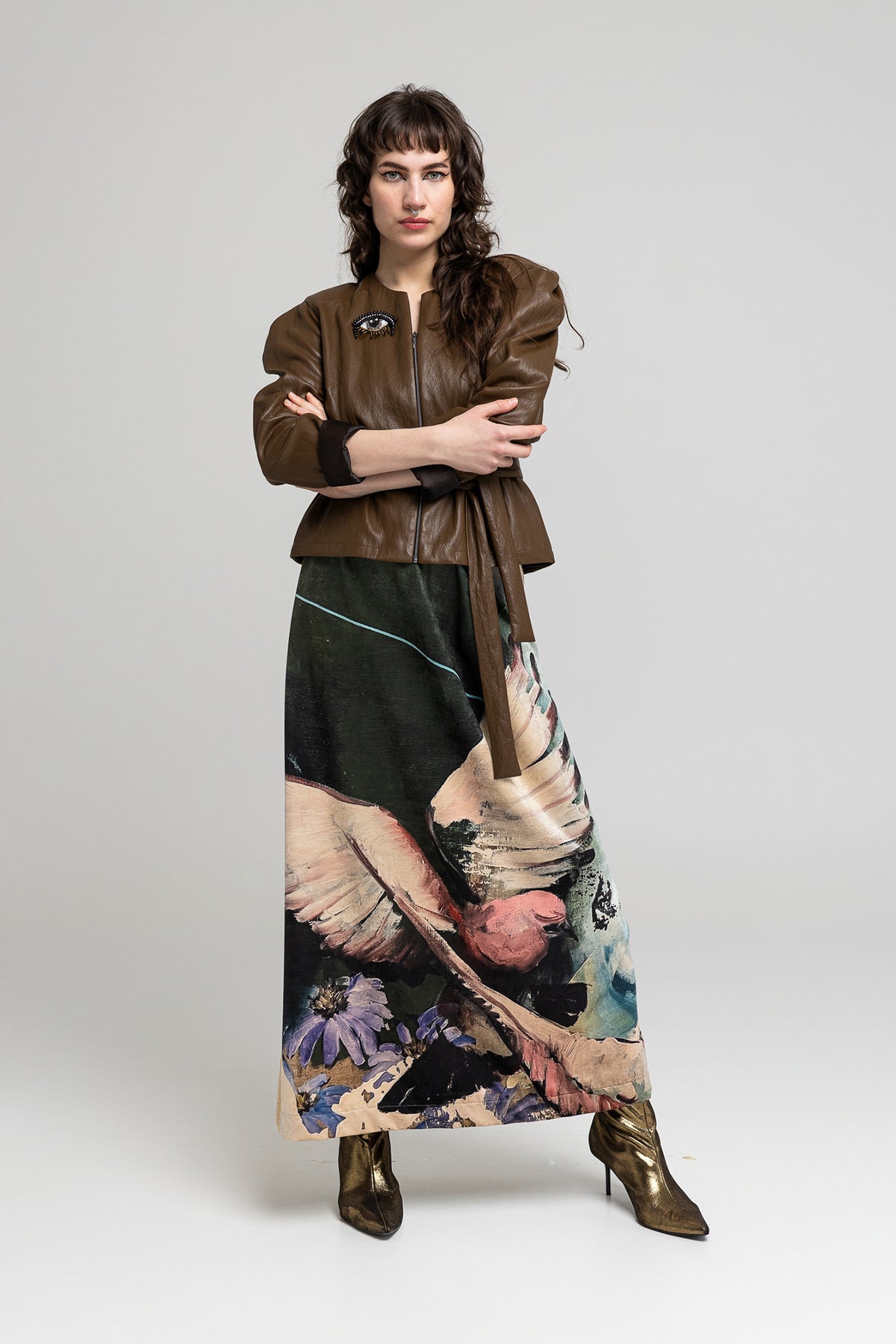 Elara Eco-Leather Jacket