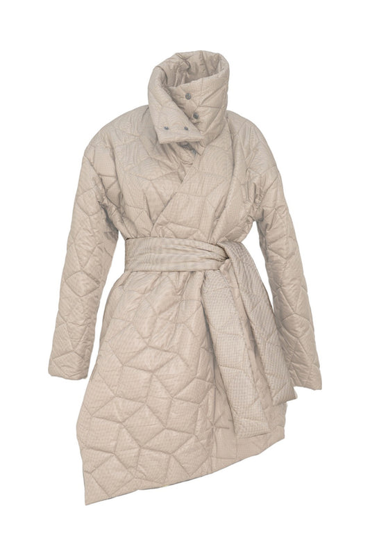 Reversible jacket plain nude side