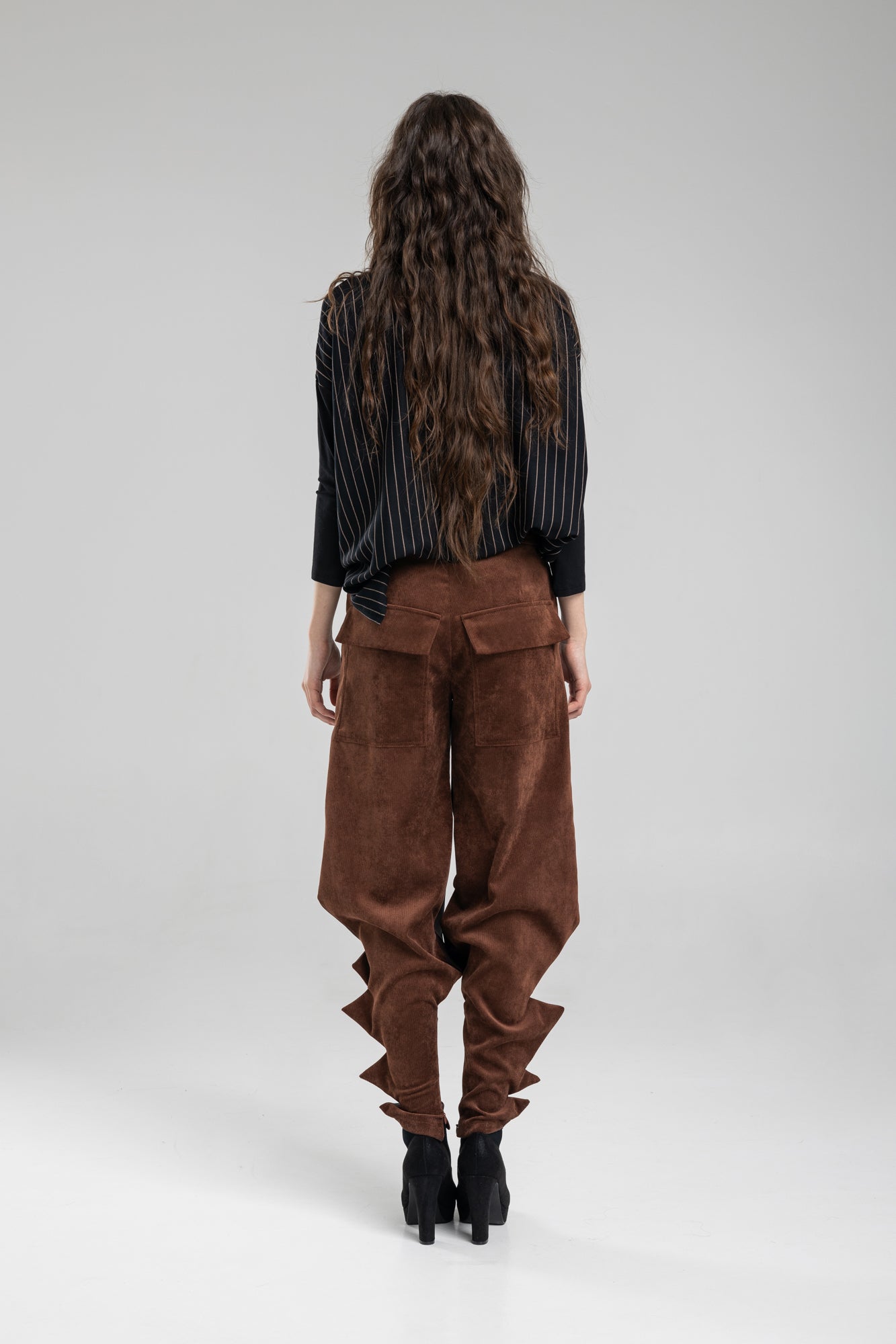 Boxy Fit top from strechable fabric