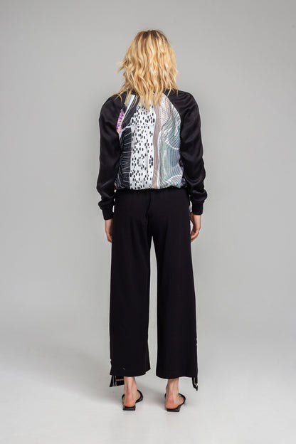 unique printed bomber jacket artista budapest