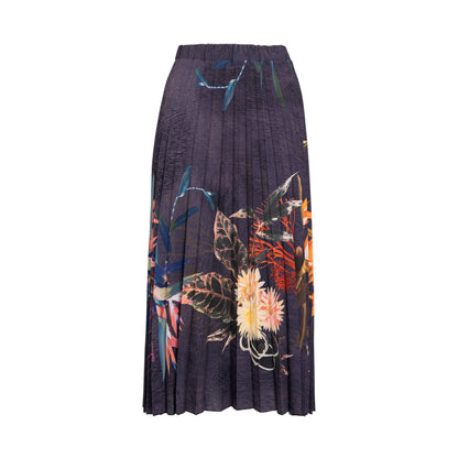 Grace Pleated Midi Skirt