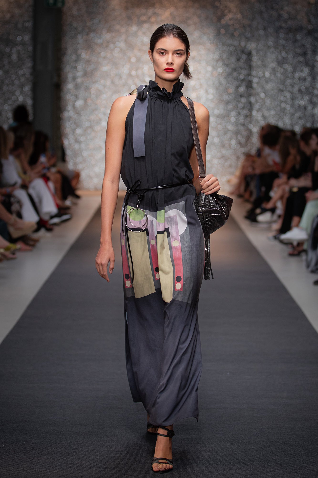 Harper halter neck maxi dress at bcefwss26