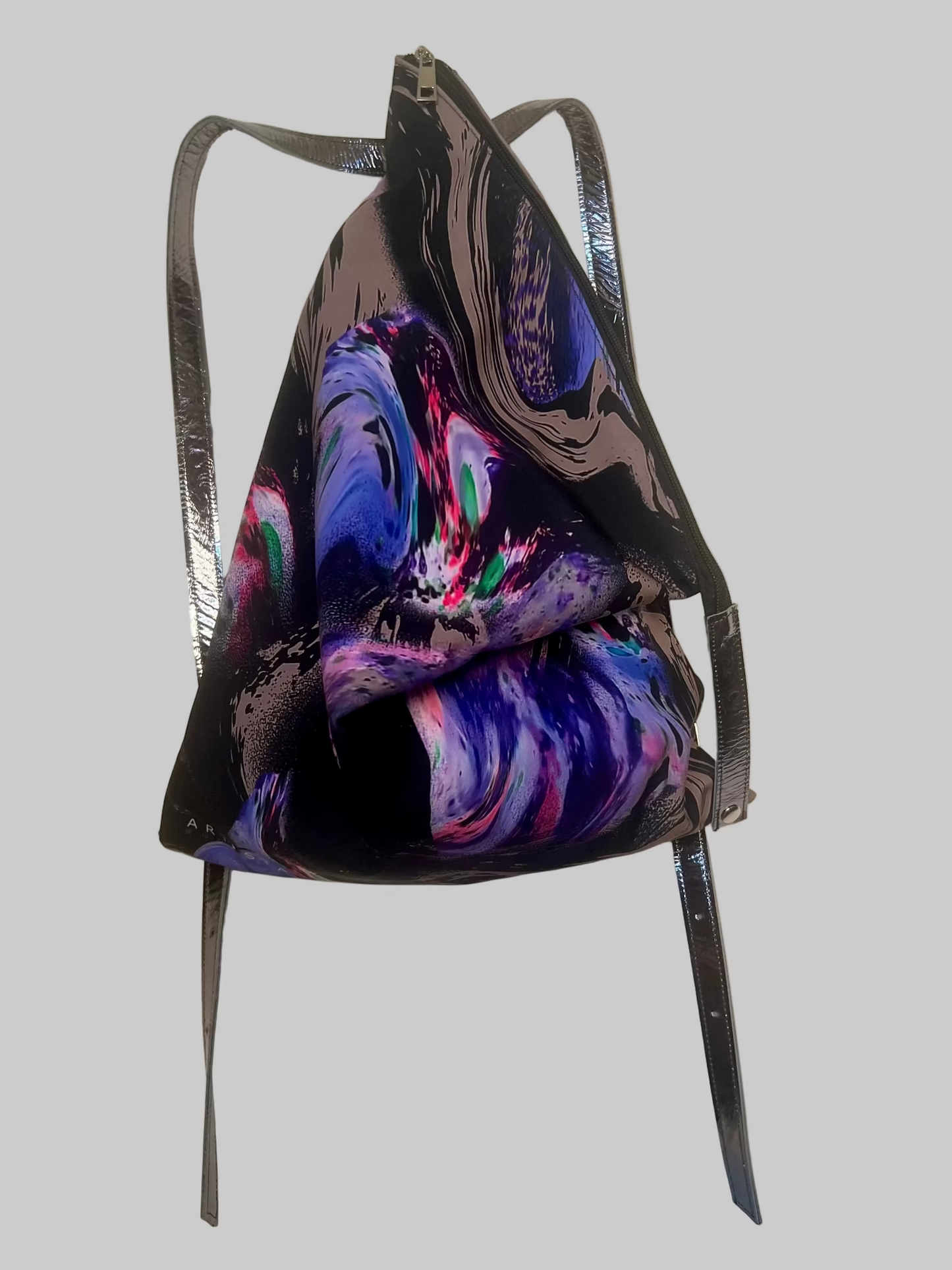 MOIRE printed Delta Backpack