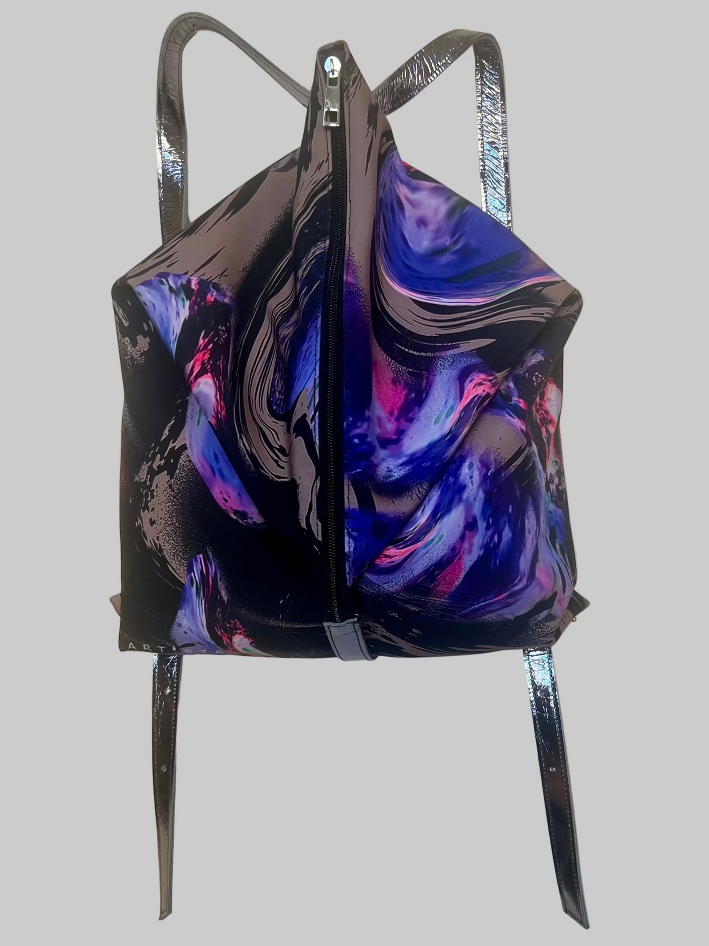 MOIRE printed Delta Backpack