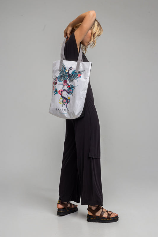 NATALIE printed tote bag