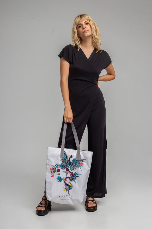 NATALIE printed tote bag