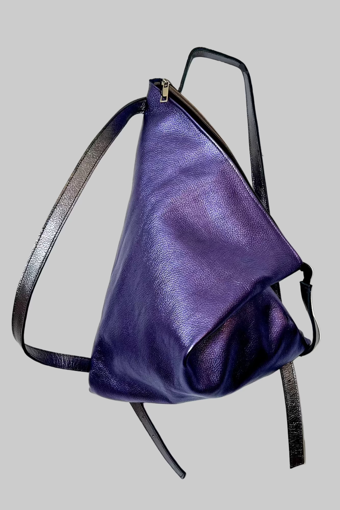 MAGIC LILAC leather backpack