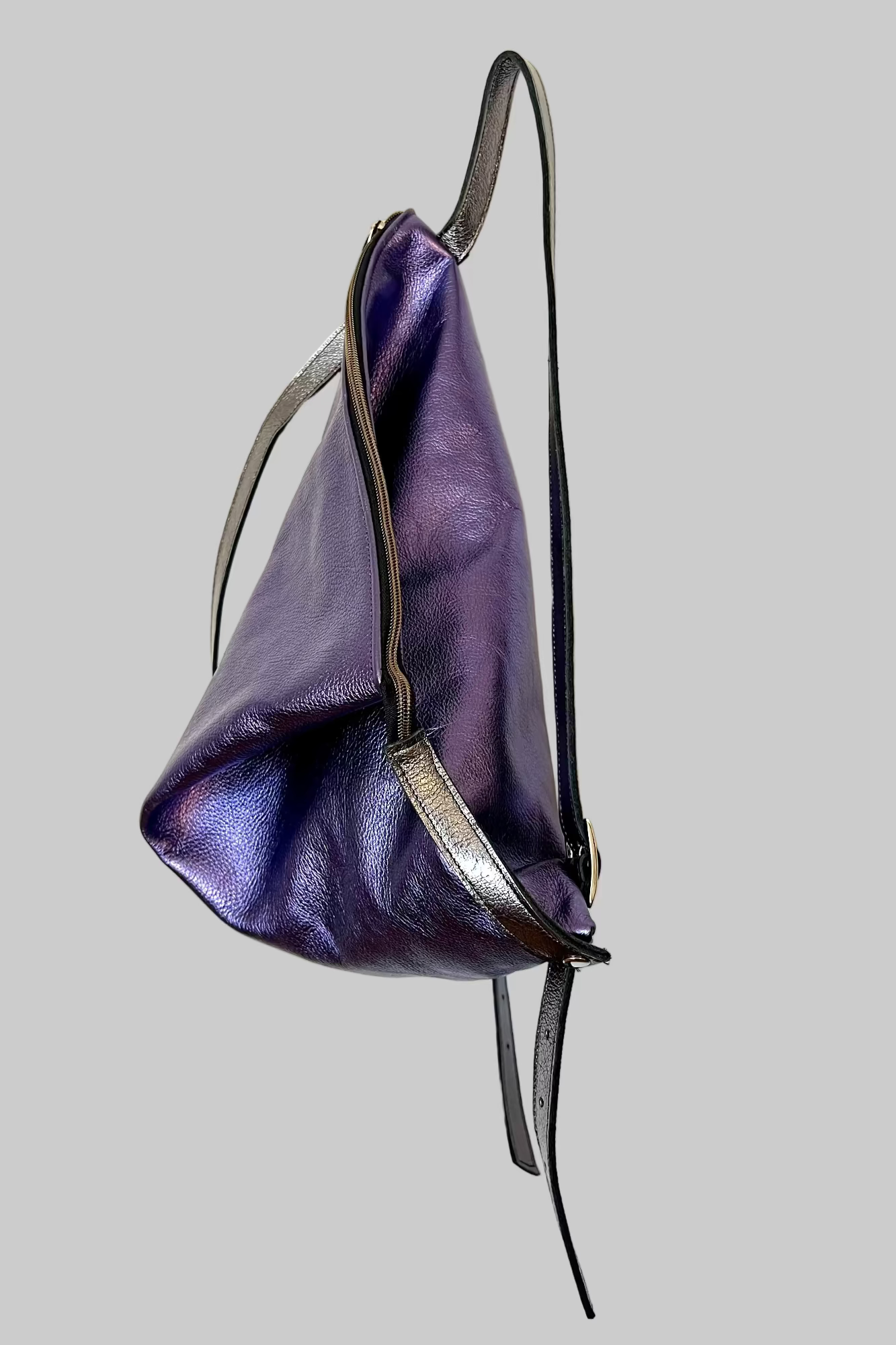 MAGIC LILAC leather backpack