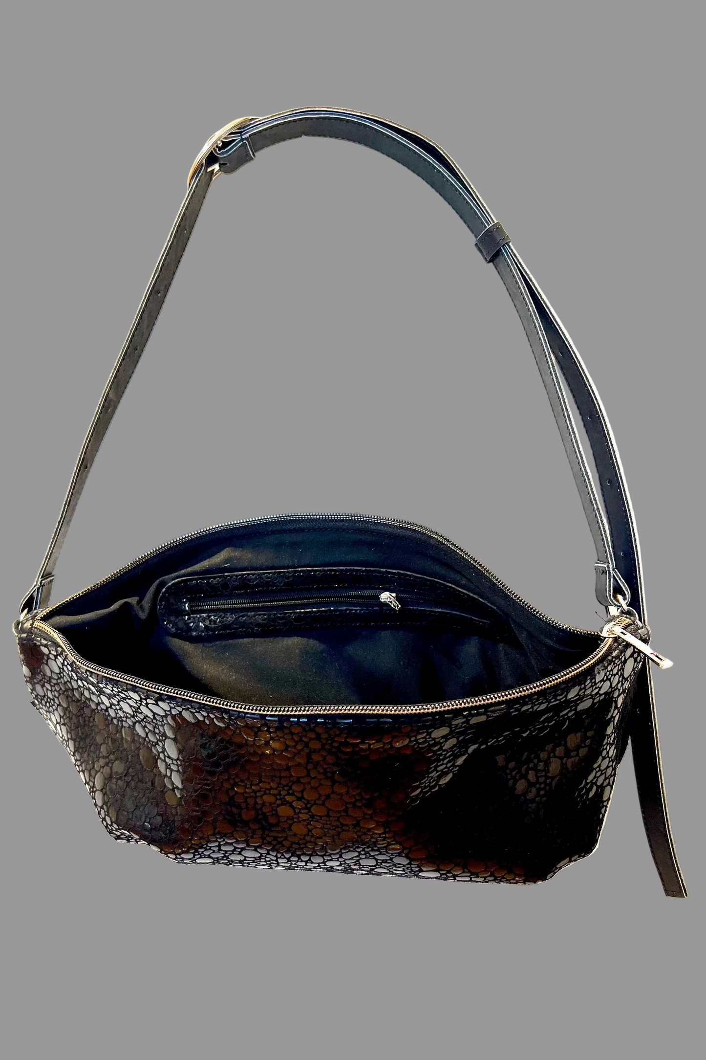 BLACK COFFEE leather bum bag