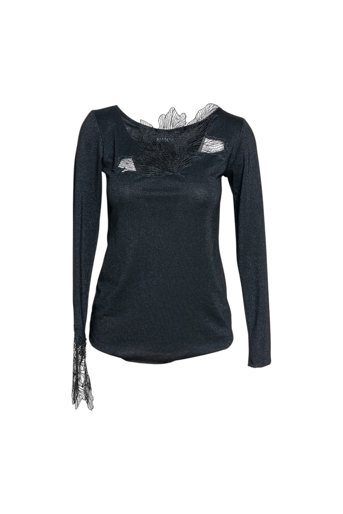Ink Slim Top lace details artista budapest
