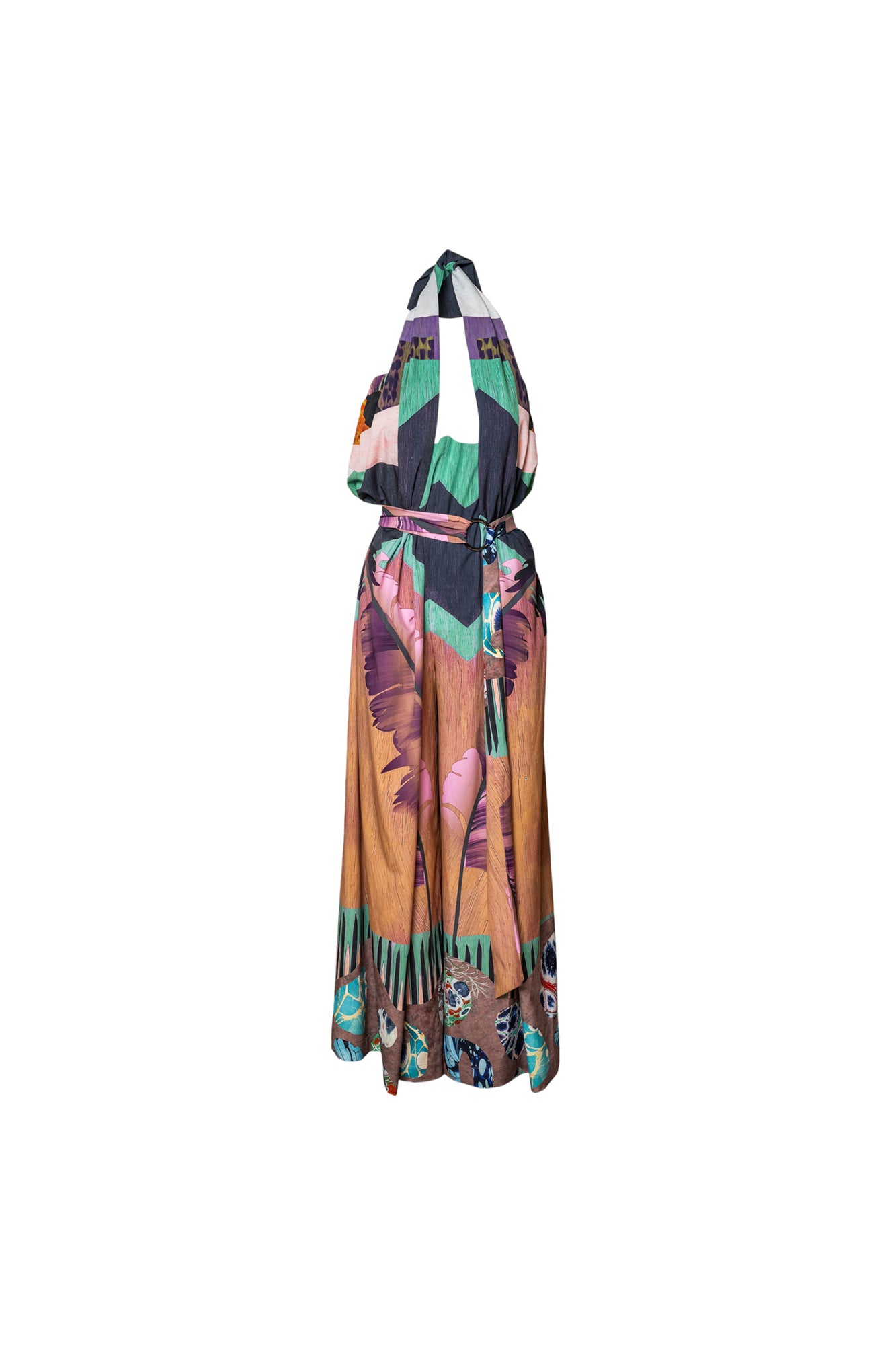 Ivy Scarf Wide Palazzo Leg Jumpsuit Artista Budapest