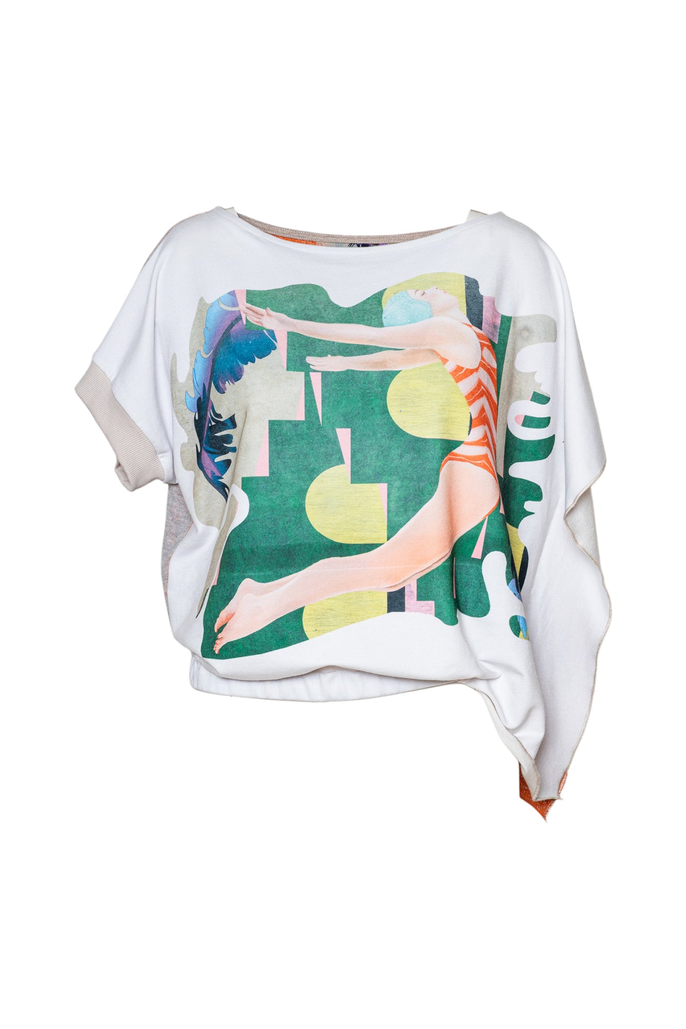 Jump Green Asymmetric Top Artista Budapest