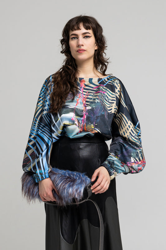 Lumina Printed Blouse