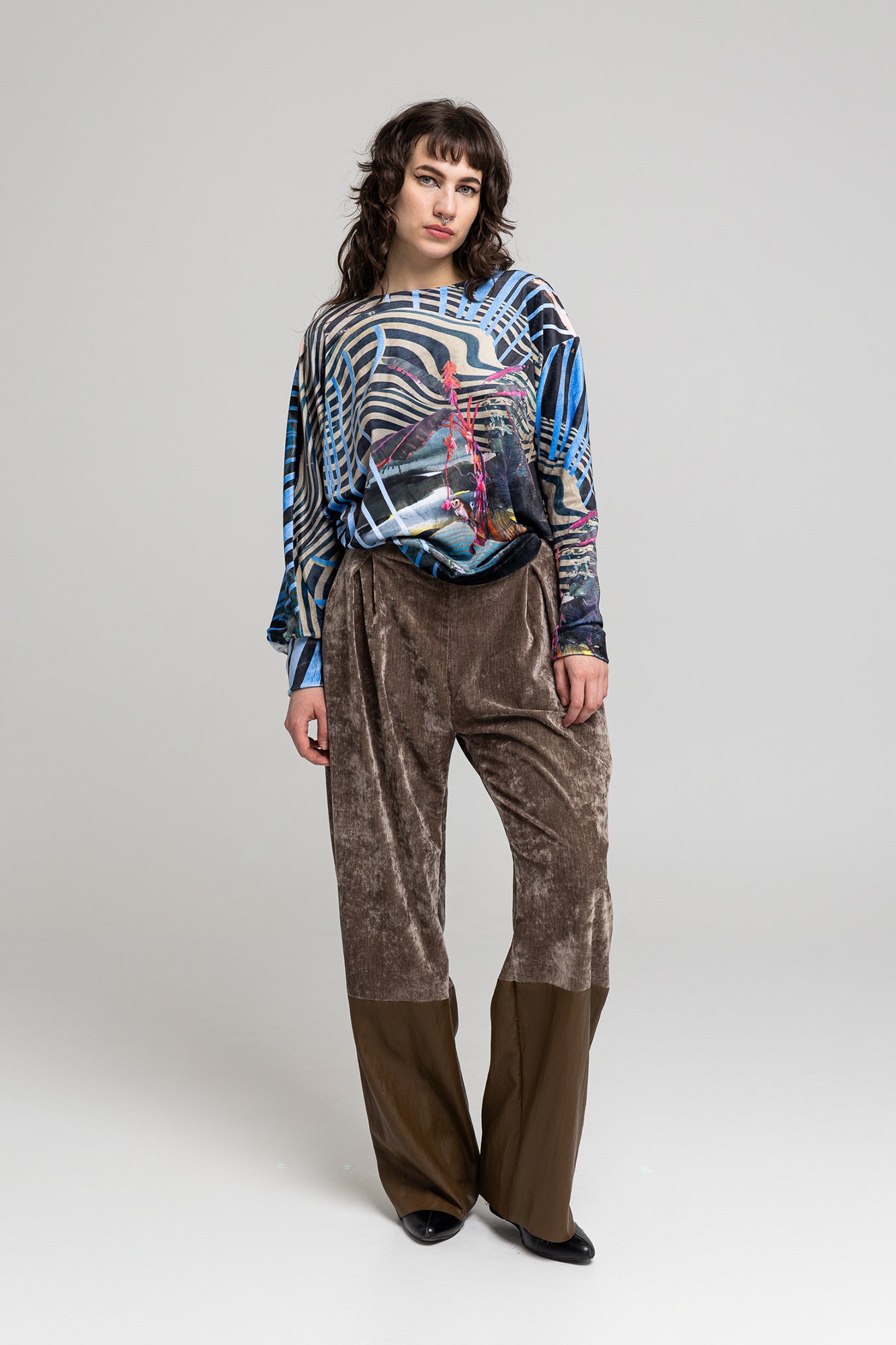 Lumina Velvet Top