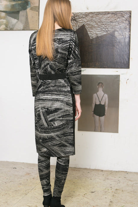BRUSH midi dress