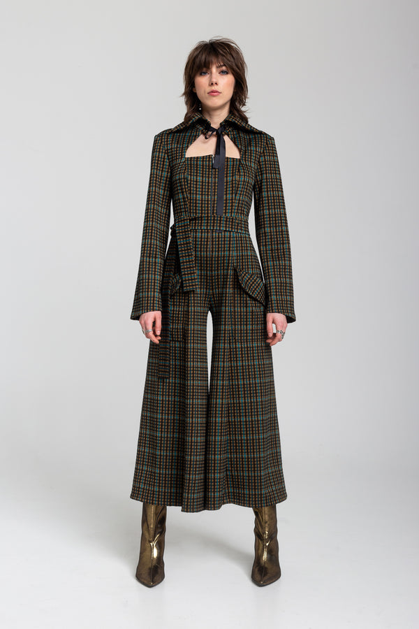 tailored jumpsuit in feminine design