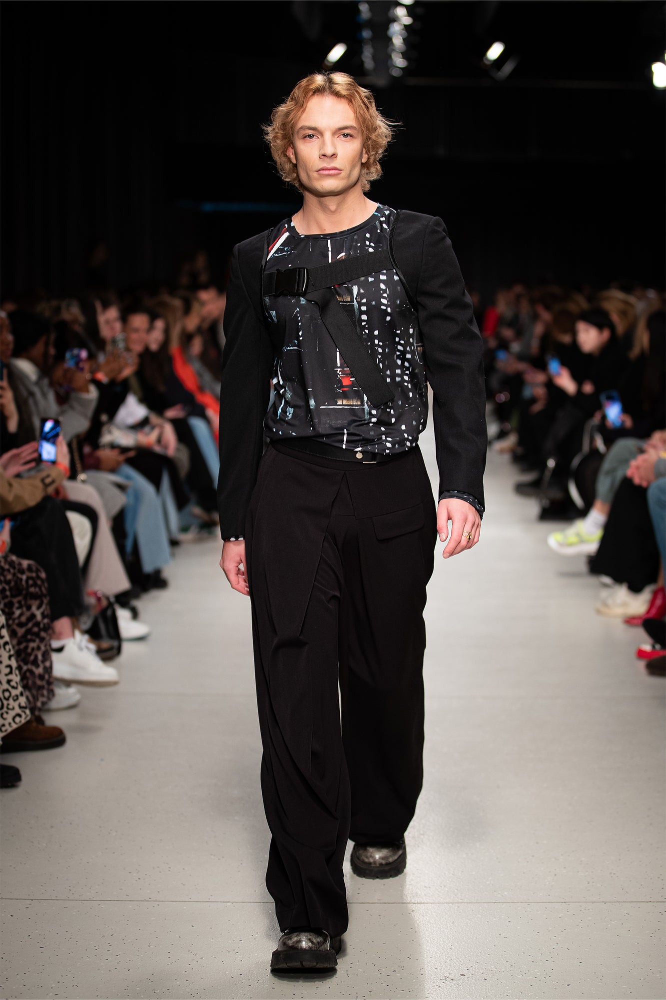 Max Wide Leg Folded Pants