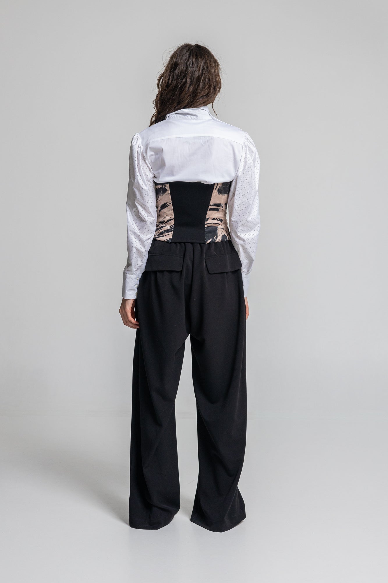 Max Wide Leg Folded Pants