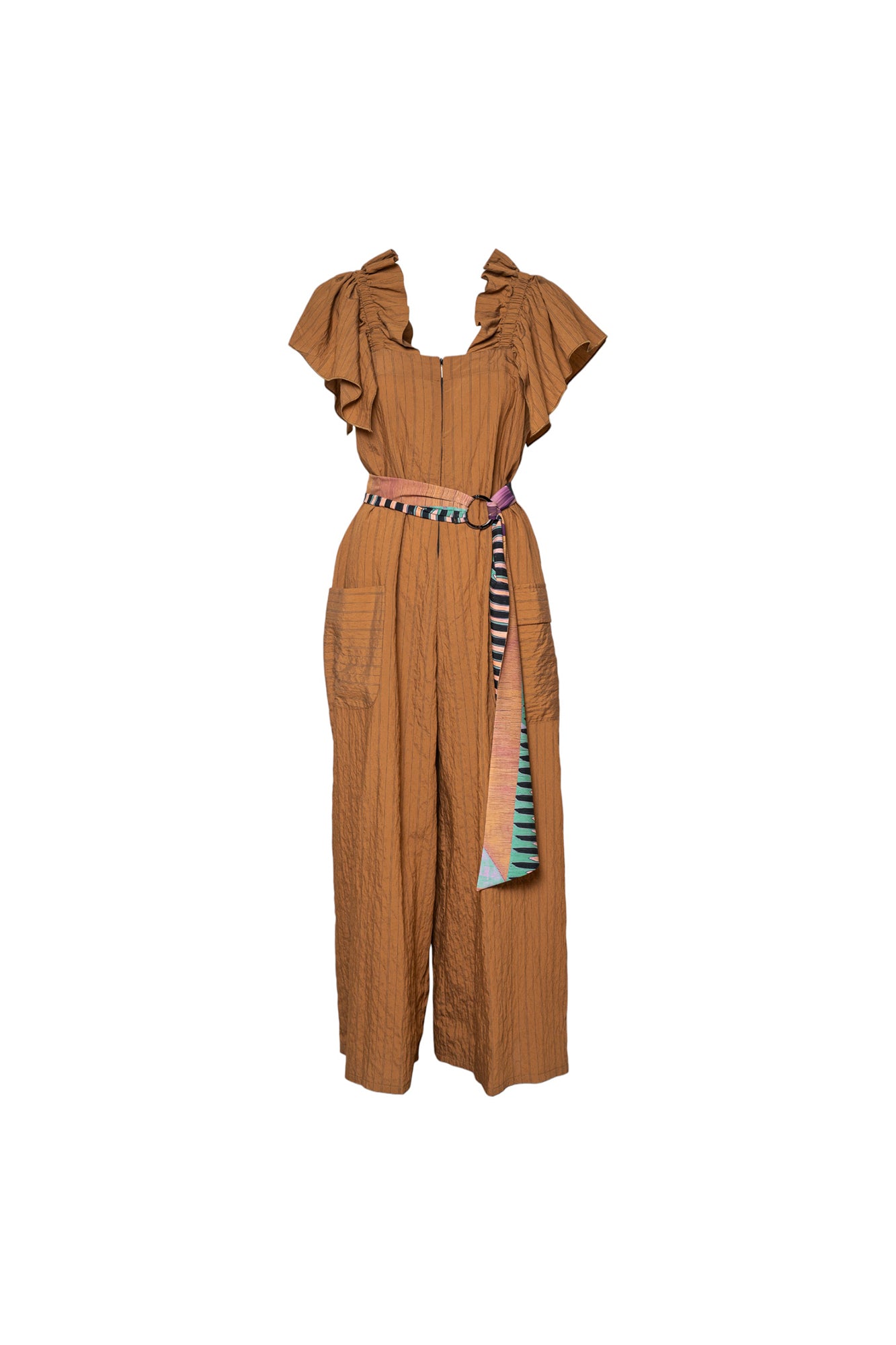 Move Gold Wide Leg Jumpsuit Artista Budapest