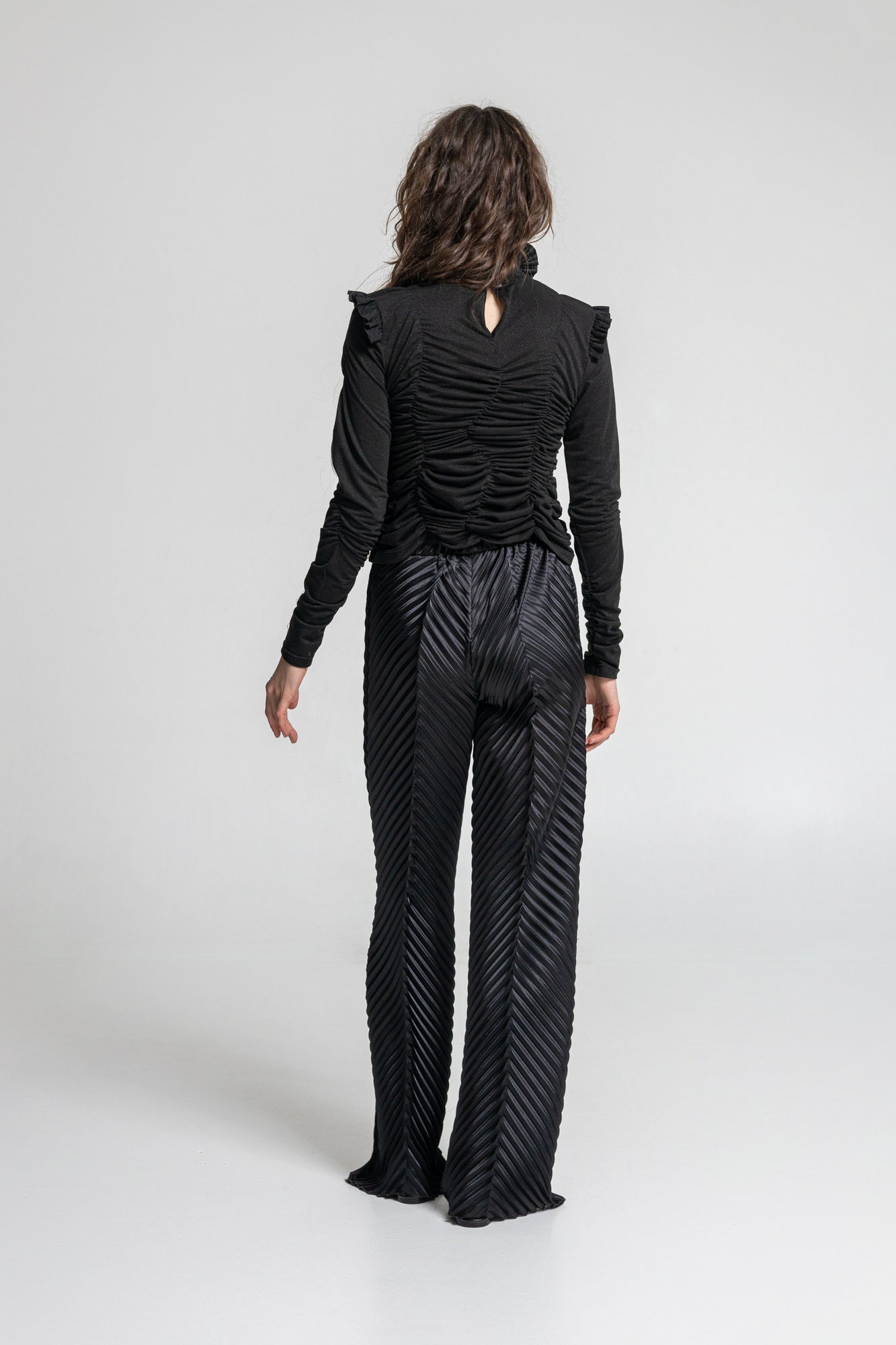 Onix High Waisted Pleated Pants