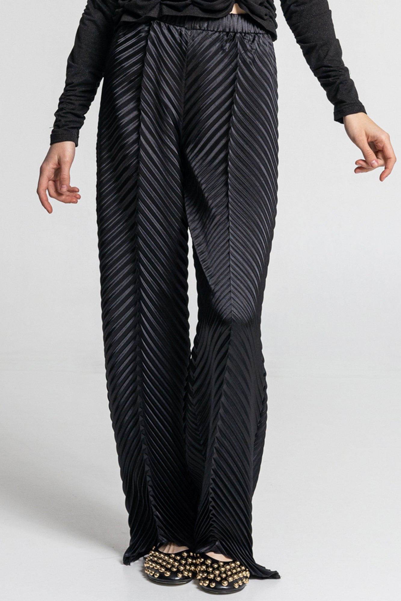 Onix High Waisted Pleated Pants