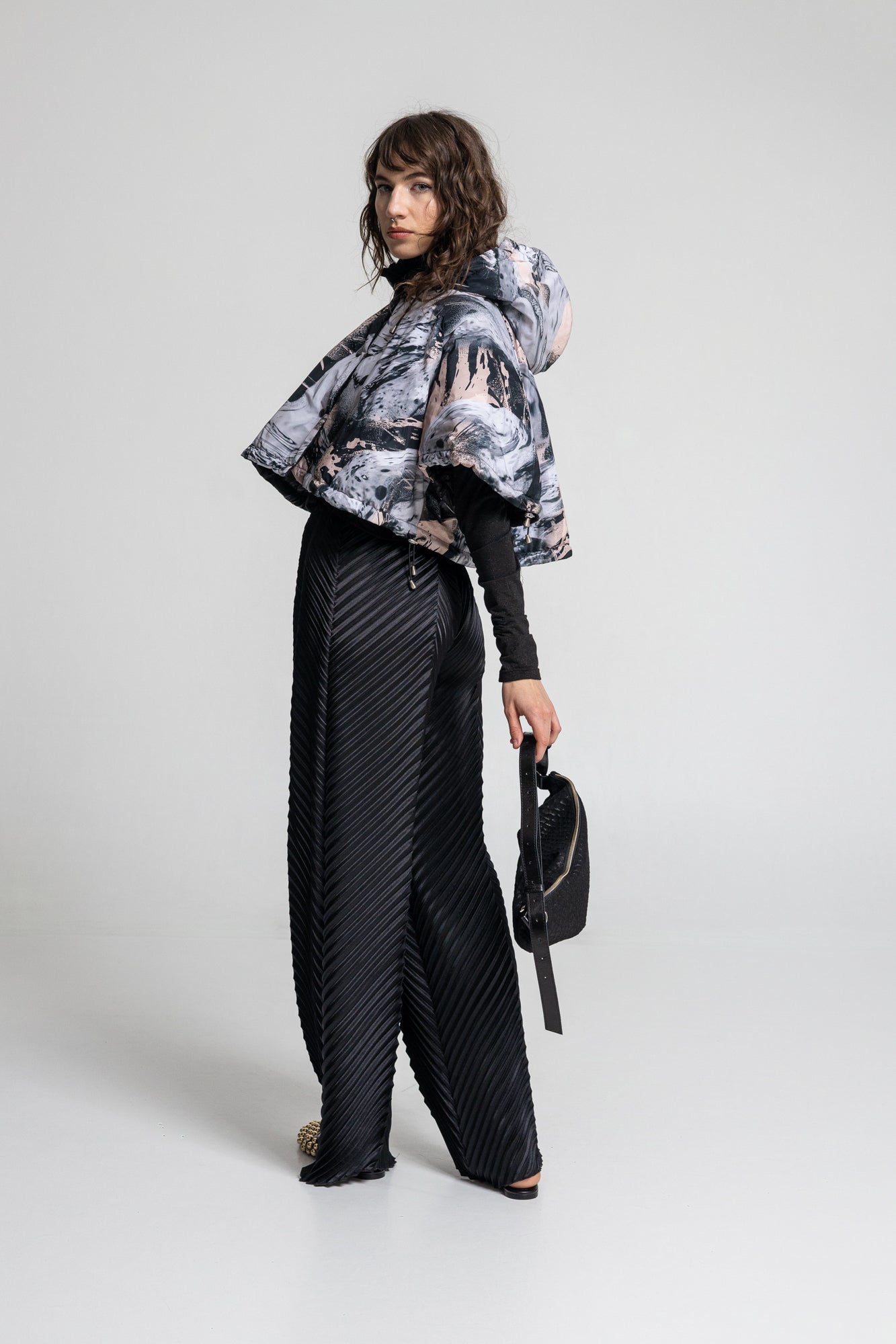 Onix High Waisted Pleated Pants