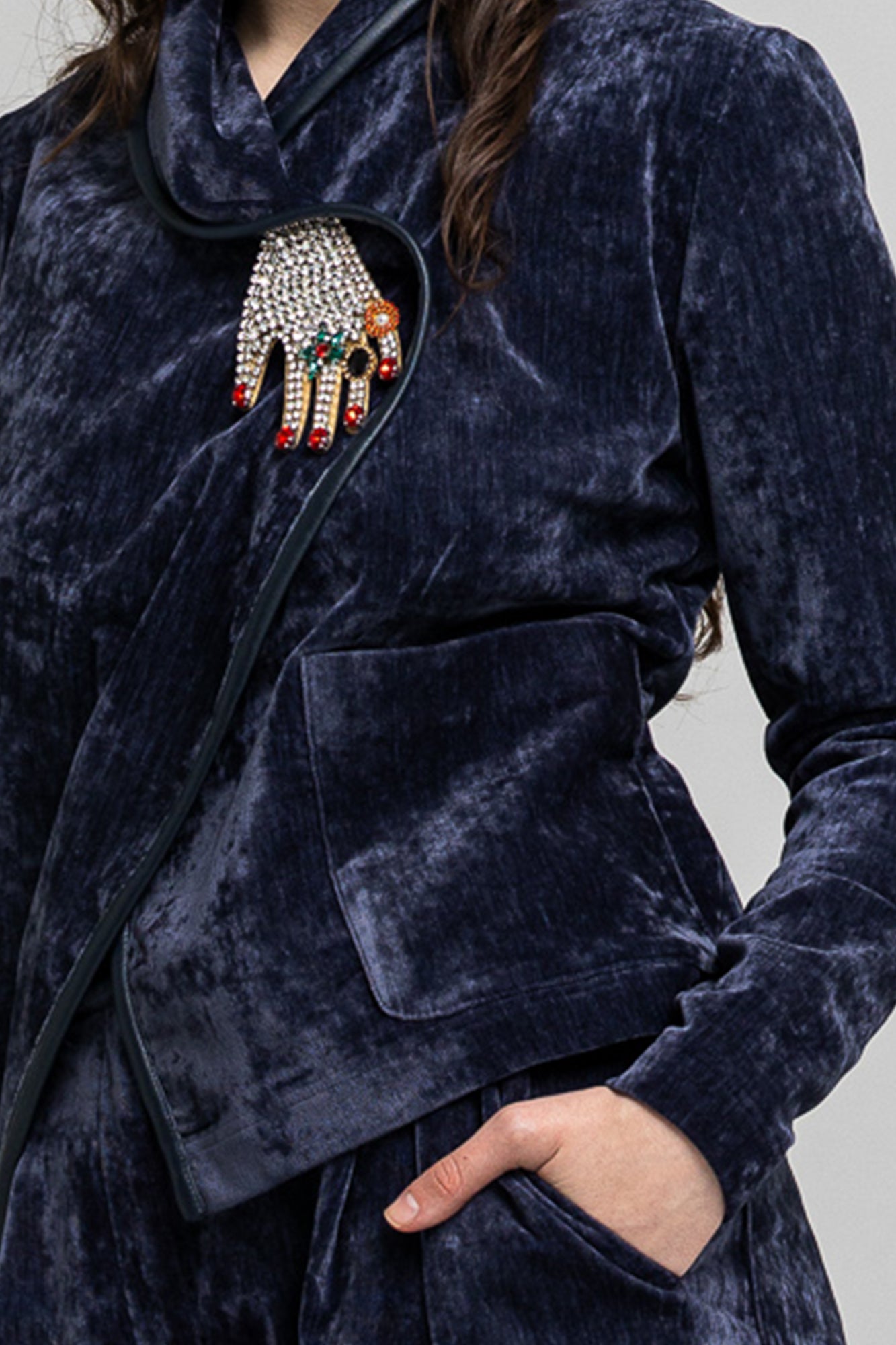 Poppy Velvet Jacket